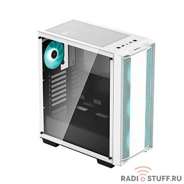 Корпус Deepcool CC560 белый без БП ATX 4x120mm 1xUSB2.0 1xUSB3.0 audio bott PSU [R-CC560-WHGAA4-G-1]